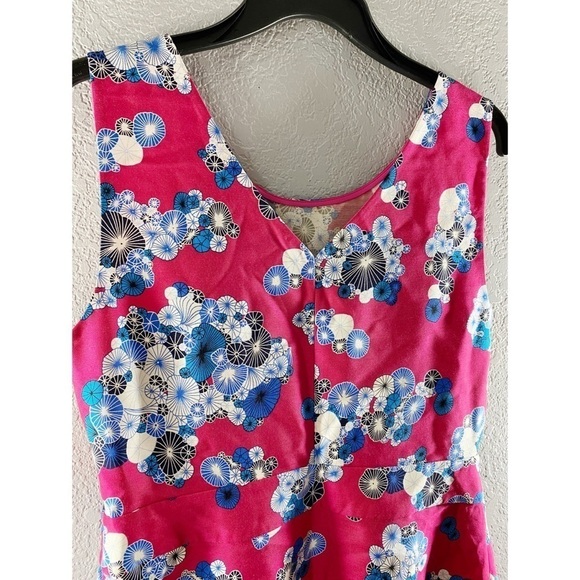 Diane Von Furstenberg Topanga Floral Satin Dress - Picture 15 of 16